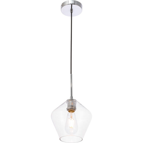Rochester 1 Light 8 inch Chrome Pendant Ceiling Light