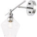 Rochester 1 Light 14.7 inch Chrome Wall sconce Wall Light, Left