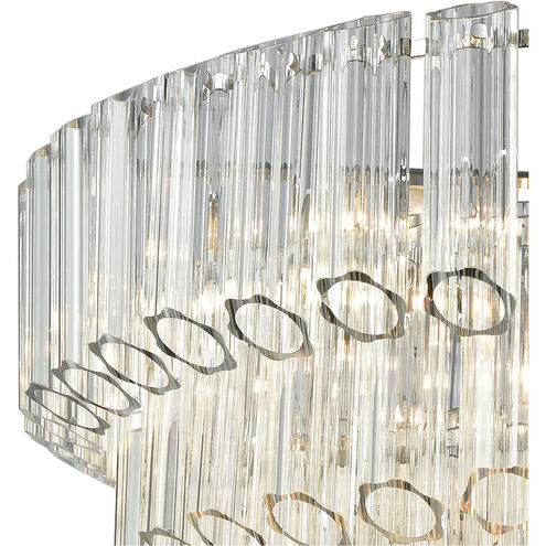Conklin 7 Light 26 inch Polished Chrome Chandelier Ceiling Light