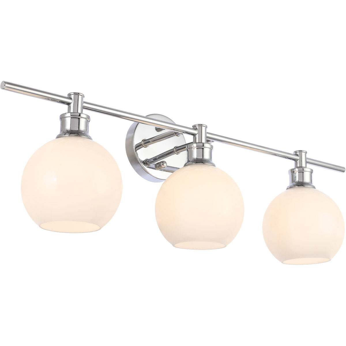 Syracuse 3 Light 28 inch Chrome Wall sconce Wall Light