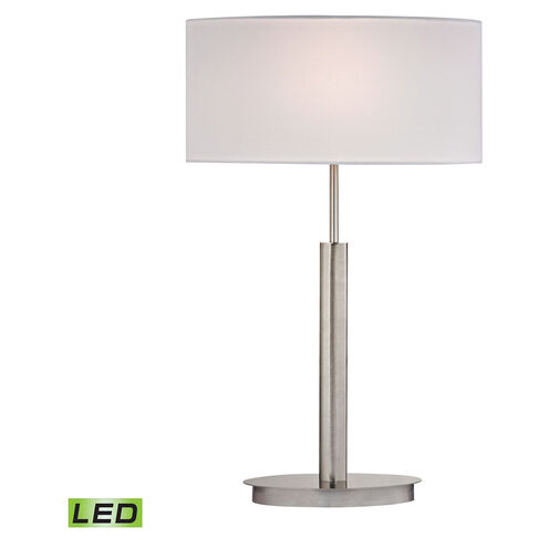 Emmaus 24 inch 9.5 watt Satin Nickel Table Lamp Portable Light