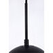 Oyster Bay 1 Light 14 inch Black Pendant Ceiling Light