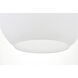 Huntington 1 Light 14 inch Chrome Pendant Ceiling Light