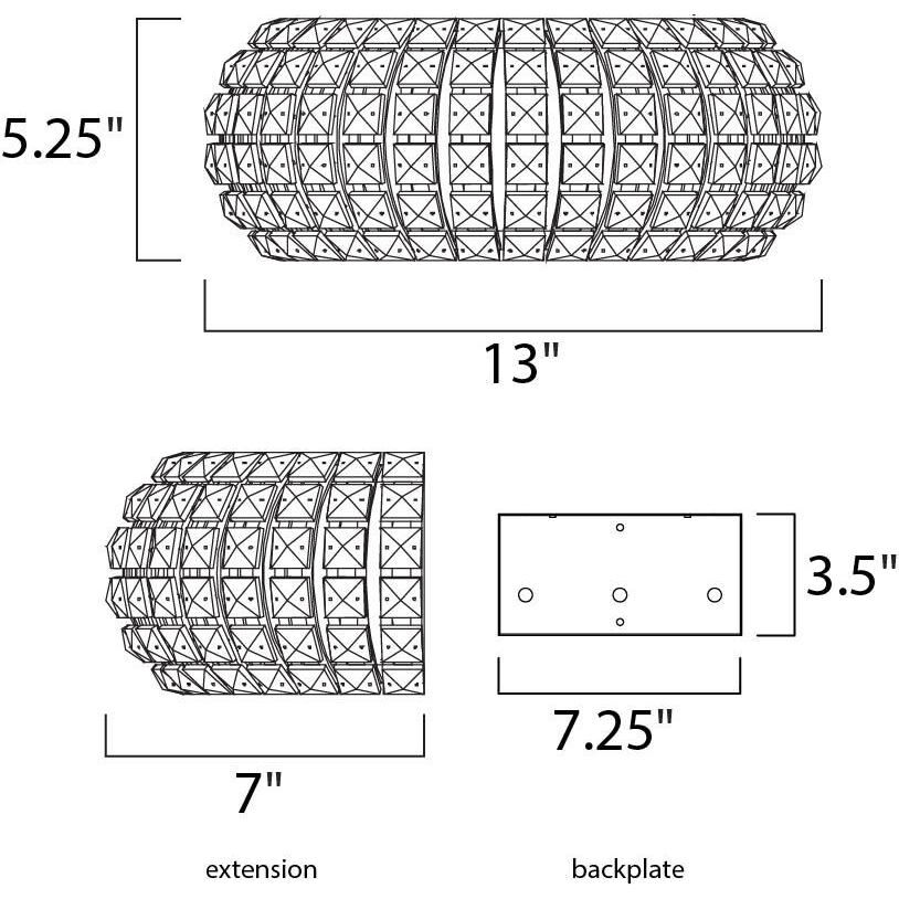 Ruscomb Wall Sconce Wall Light