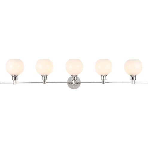 Syracuse 5 Light 47 inch Chrome Wall sconce Wall Light