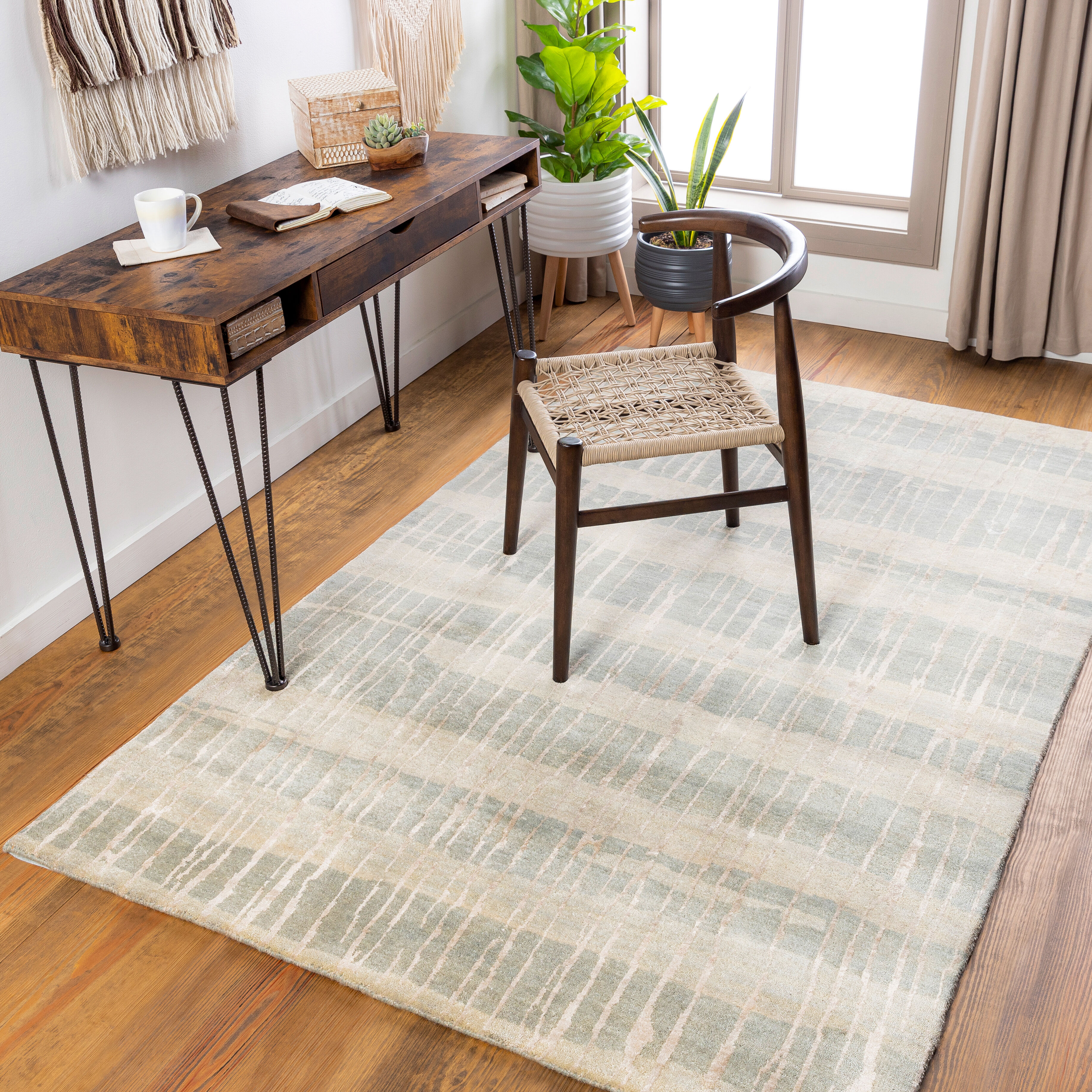 Ontario 36 X 24 inch Sage Rug, Rectangle