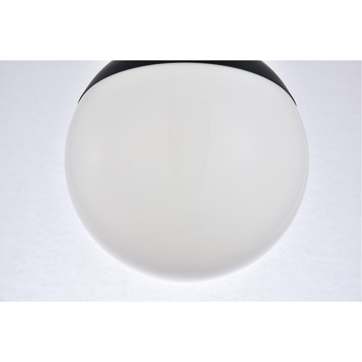 Oyster Bay 1 Light 8 inch Black Flush Mount Ceiling Light