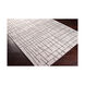 Rye 63 X 39 inch Neutral and Gray Area Rug, Wool