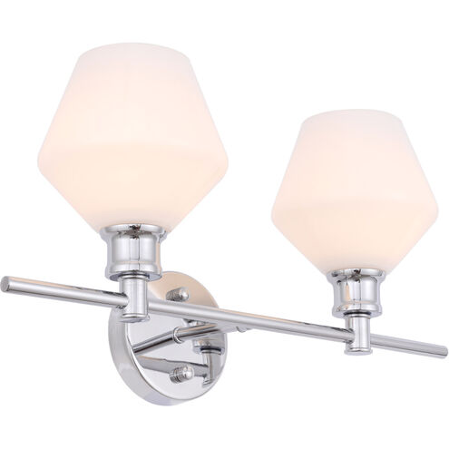 Rochester 2 Light 19 inch Chrome Wall sconce Wall Light