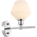 Rochester 1 Light 6 inch Chrome Wall sconce Wall Light