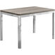 Cumru 48 X 32 inch Dark Taupe Dining Table