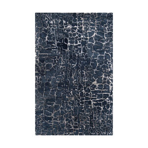 Utica 156 X 108 inch Dark Blue Rug, Rectangle