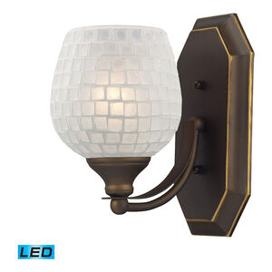 Hempstead LED 8 inch Aged Bronze Vanity Light Wall Light