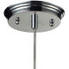 Union 1 Light 6 inch Polished Chrome Mini Pendant Ceiling Light