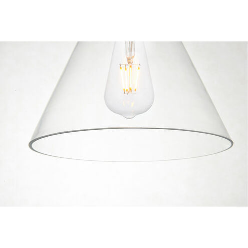 Gwynedd 1 Light 8 inch Chrome Pendant Ceiling Light