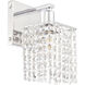 Adams 1 Light 5 inch Chrome Wall sconce Wall Light