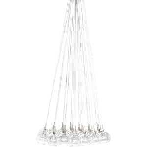 Bushkill 37 Light 33 inch Satin Nickel Multi-Light Pendant Ceiling Light