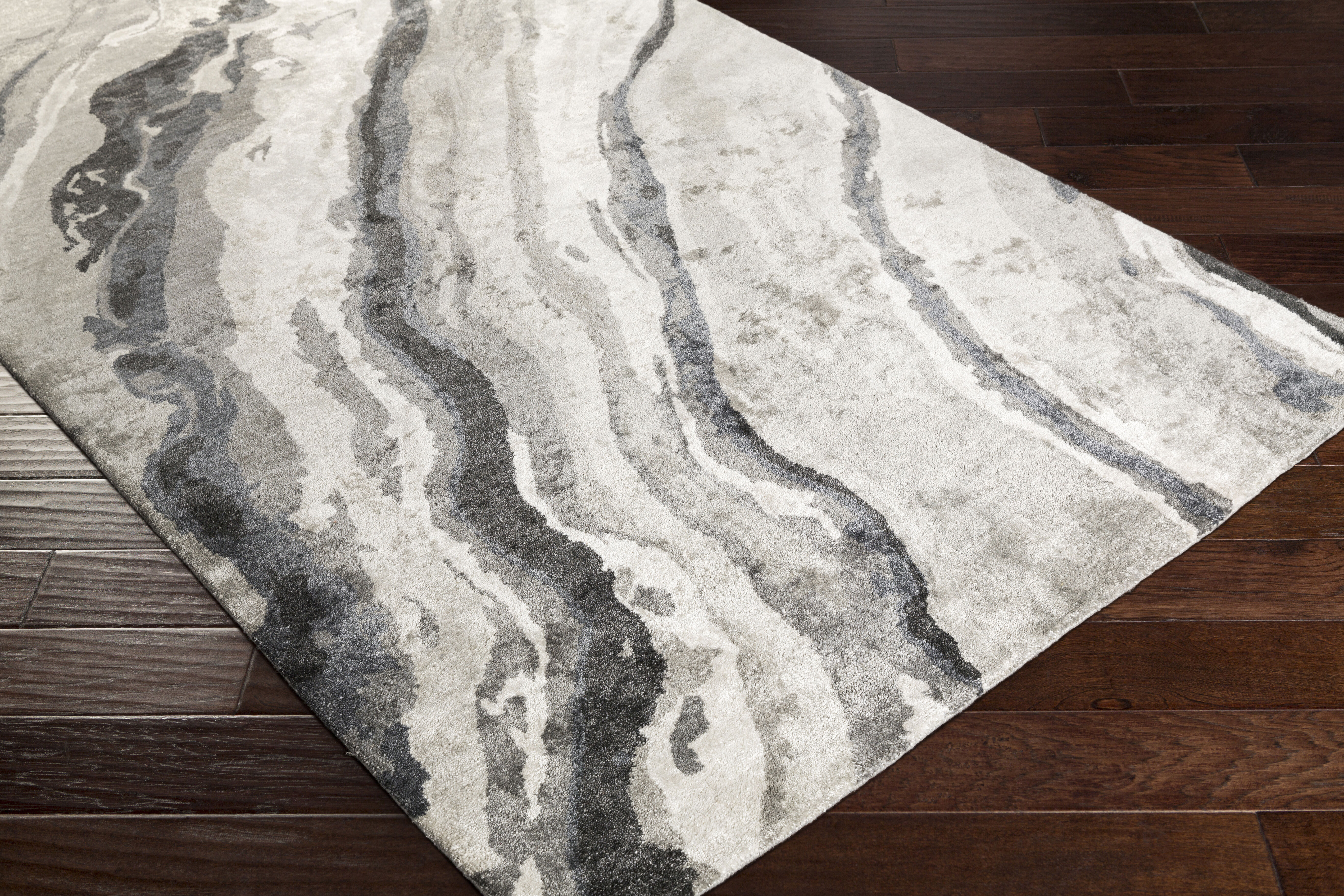 Albany 132 X 96 inch Charcoal Rug, Rectangle