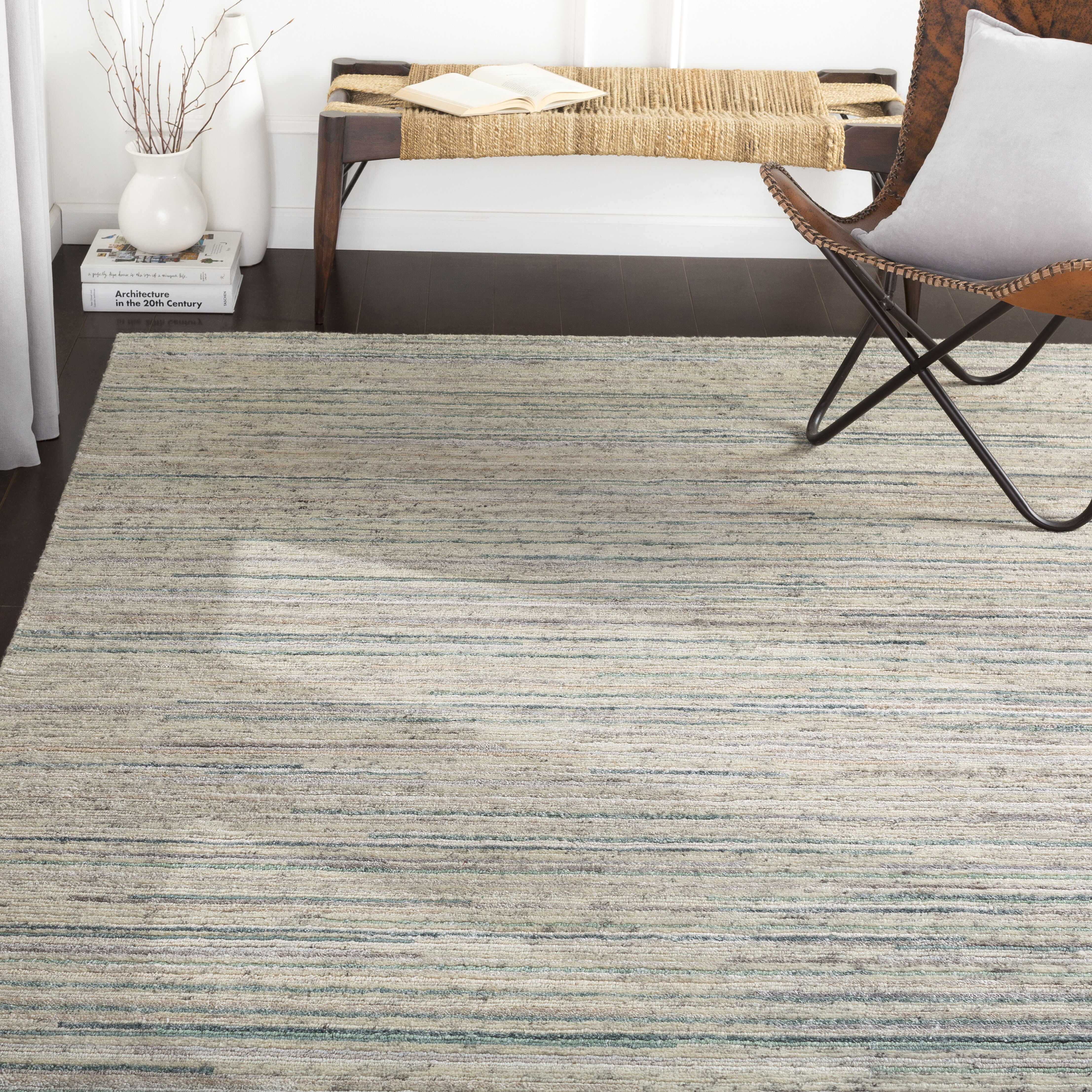 Croghan 132 X 96 inch Light Beige Rug, Rectangle