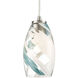 Summi 1 Light 5 inch Satin Nickel Mini Pendant Ceiling Light