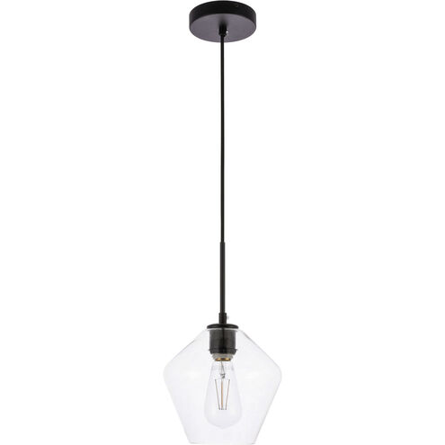 Rochester 1 Light 8 inch Black Pendant Ceiling Light