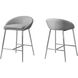 Queensbury 30 inch Grey Bar Stool, 2-Piece Set