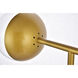 Oyster Bay 50.5 inch 40 watt Brass Floor Lamp Portable Light