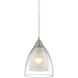 Hermitage 1 Light 6 inch Satin Nickel Multi Pendant Ceiling Light, Configurable