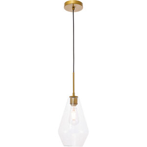 Rochester 1 Light 7 inch Brass Pendant Ceiling Light