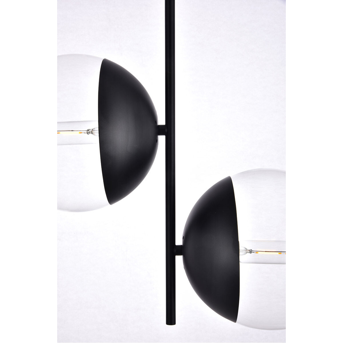 Oyster Bay 2 Light 8 inch Black Pendant Ceiling Light