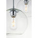 Huntington 3 Light 18 inch Chrome Pendant Ceiling Light