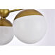 Oyster Bay 3 Light 21 inch Brass Pendant Ceiling Light