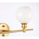 Syracuse 1 Light 14.7 inch Brass Wall sconce Wall Light, Left