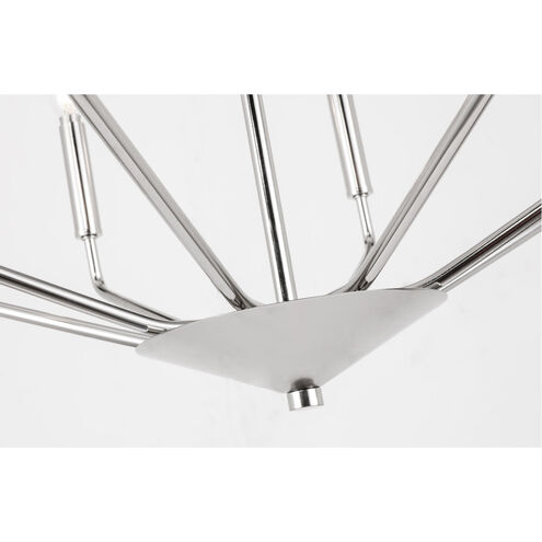 Geneseo 8 Light 25 inch Chrome Pendant Ceiling Light