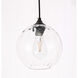 Womelsdorf 1 Light 8 inch Black Pendant Ceiling Light