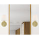 Harleigh 1 Light 6 inch Gold Bathroom Vanity Wall Light