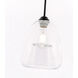 Menallen 1 Light 8 inch Black Pendant Ceiling Light