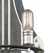 Carbondale 2 Light 12 inch Silverdust Iron with Polished Nickel Sconce Wall Light