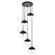 Oyster Bay 5 Light 18 inch Black Pendant Ceiling Light
