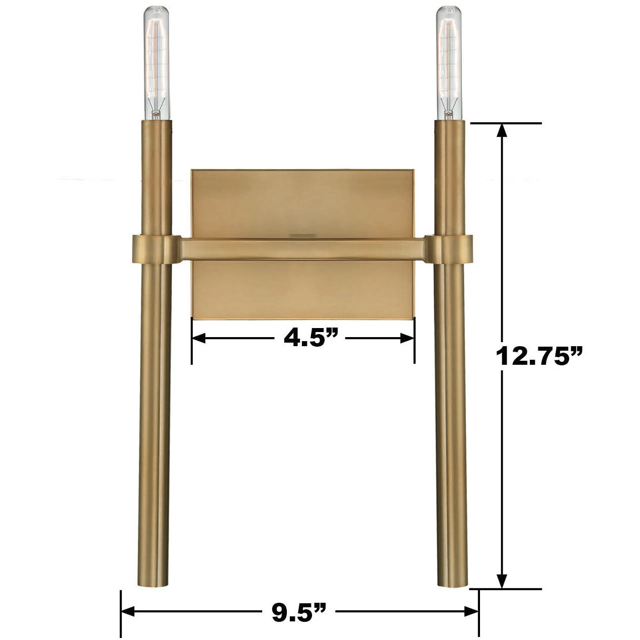 Englewood Sconce Wall Light in Gold