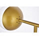 Oyster Bay 50.5 inch 40 watt Brass Floor Lamp Portable Light