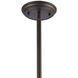 Pittsburgh 1 Light 13 inch Matte Black with Satin Brass Pendant Ceiling Light