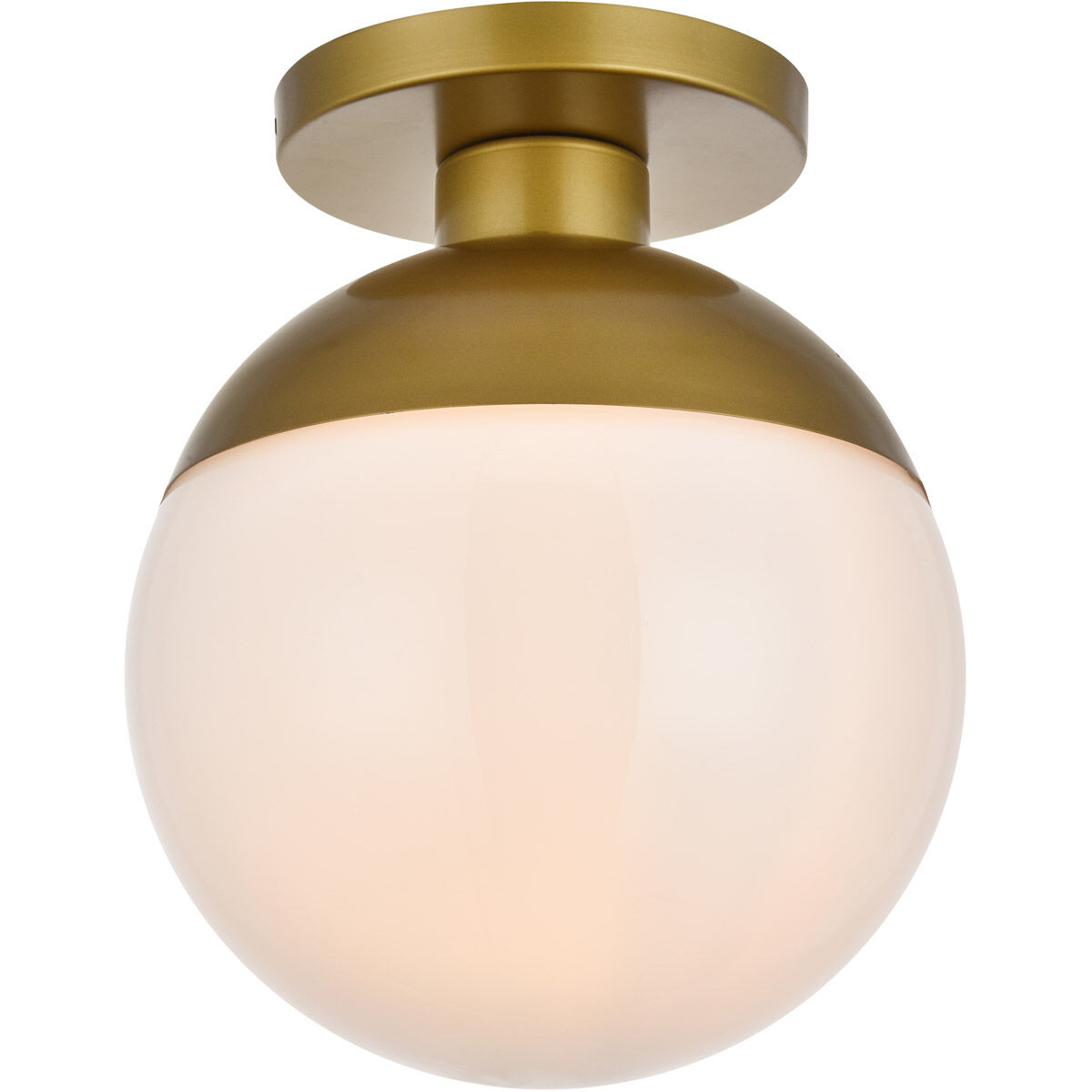 Oyster Bay 1 Light 12 inch Brass Flush Mount Ceiling Light