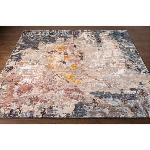 Highlands 108 X 72 inch Blue Rug, Rectangle