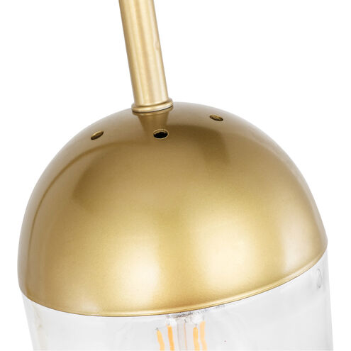 Malta 1 Light 4.8 inch Brass Wall sconce Wall Light