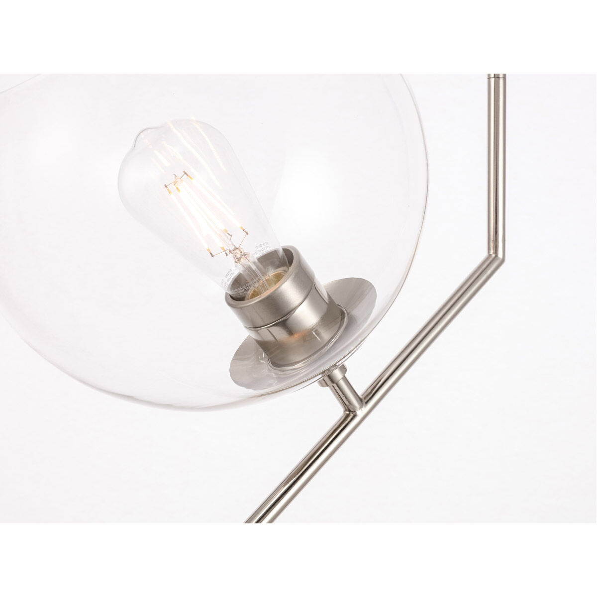 Monroe 1 Light 10 inch Chrome Pendant Ceiling Light