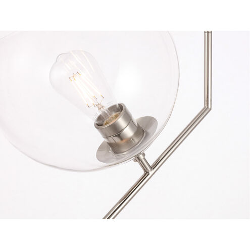 Monroe 1 Light 10 inch Chrome Pendant Ceiling Light