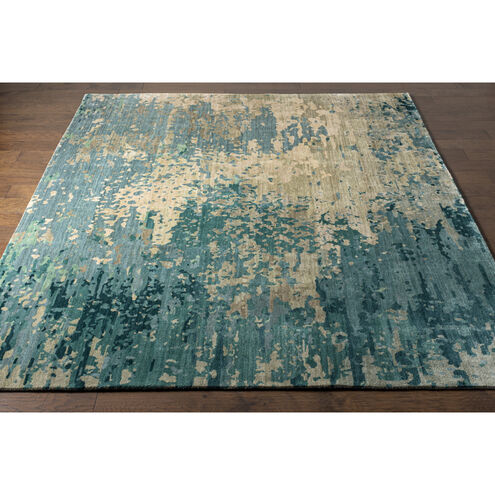 Windsor 96 X 60 inch Teal Rug, Rectangle