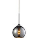 Robinson 1 Light 8 inch Polished Chrome Multi Pendant Ceiling Light, Configurable