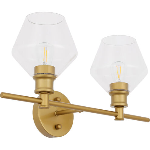 Rochester 2 Light 19 inch Brass Wall sconce Wall Light